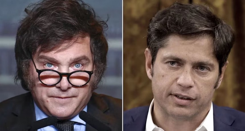 Axel Kicillof le respondió a Milei tras las críticas: “El que grita e insulta es porque no tiene razón”