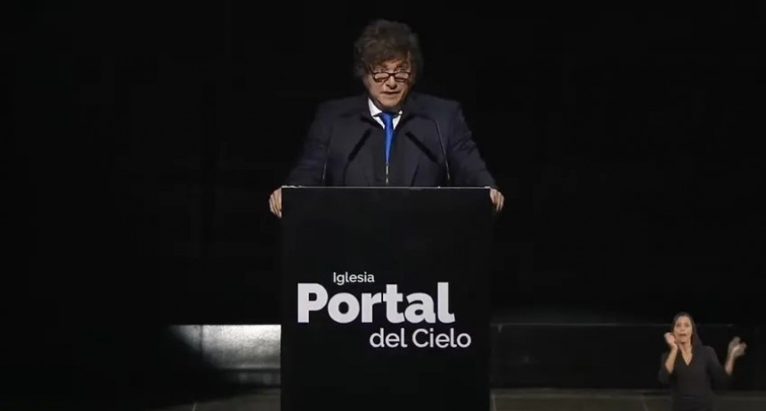 Milei en Chaco: 