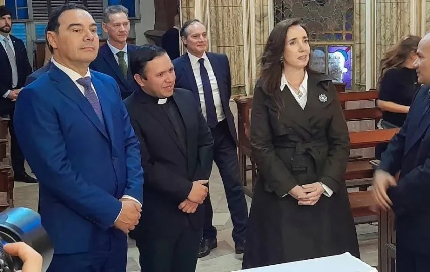 La vicepresidente Villarruel ya está en Corrientes para participar de los actos por Cabral