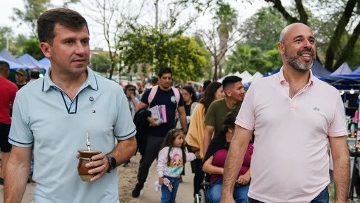 Tincho y Germán van por el voto capitalino, rumbo al 31 A