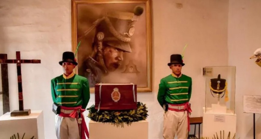 Los restos del Sargento Cabral ya descansan en su Saladas natal