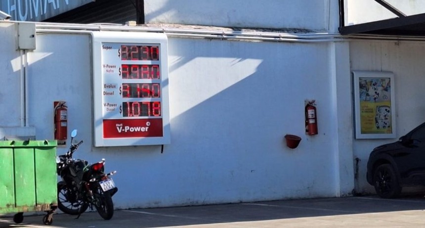 Algunos combustibles ya cuestan más de $1.000 en Corrientes
