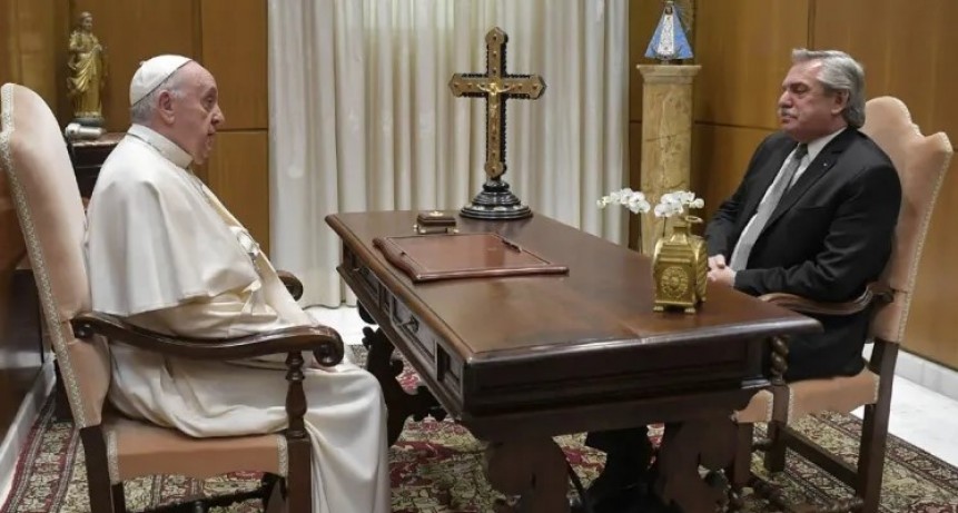 El papa Francisco se reunirá mañana con Alberto Fernández