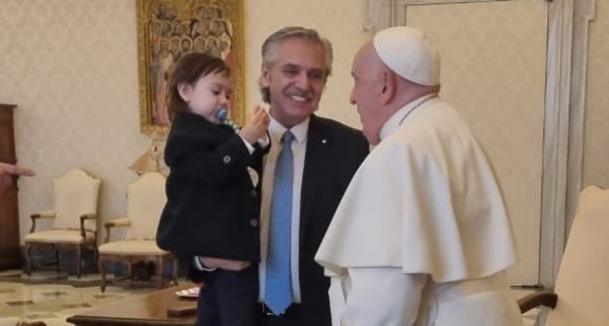 El papa Francisco recibió a Alberto Fernández en Roma