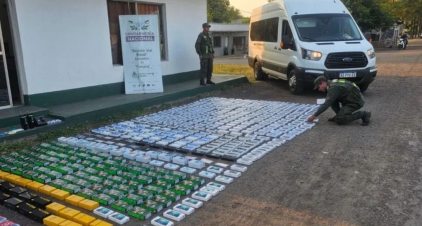 Tras cruzar por Corrientes incautaron mercadería ilegal por $840 millones
