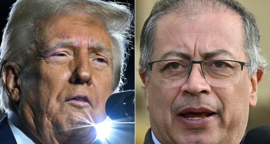 Donald Trump agita las aguas con un posible bloqueo económico contra Colombia