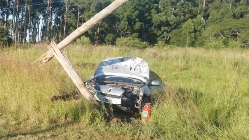 Milagro en Ruta 12: Una familia se salva tras un siniestro provocado por un camión