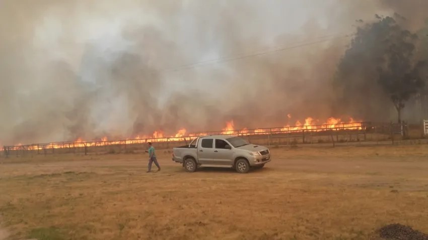 Alerta roja por incendios en Corrientes