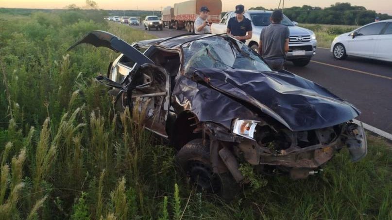 Tragedia en la Ruta 120: murió una joven madre y su bebé de 5 meses pelea por su vida en Posadas