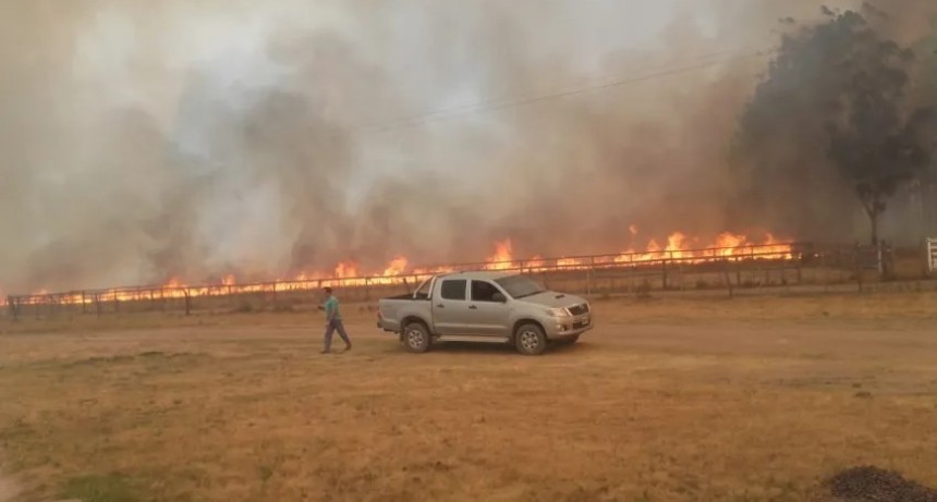 Alerta roja por incendios en Corrientes
