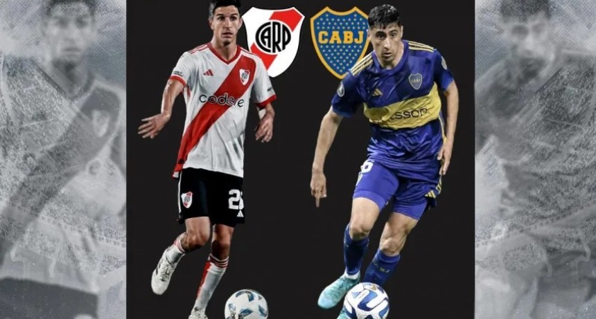 River y Boca frenan el país, con un trascendental choque en el Monumental