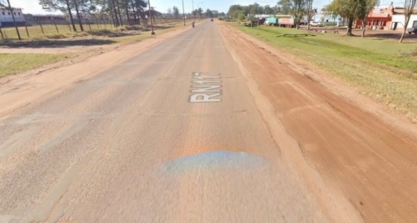 Anunciaron la reparación “en conjunto” de la Ruta Nacional N°117