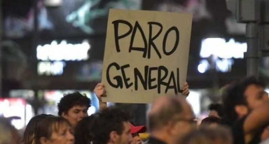  La CGT ratificó el Paro General para este jueves: 