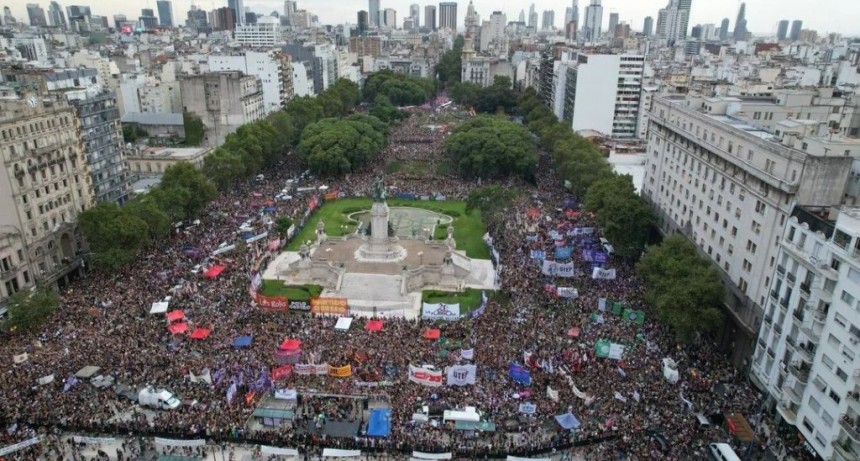 8M: un millón de mujeres marcharon en todo el país