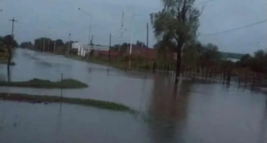 Por las lluvias, colapsó una ruta provincial y hay serios anegamientos en el sur de Corrientes