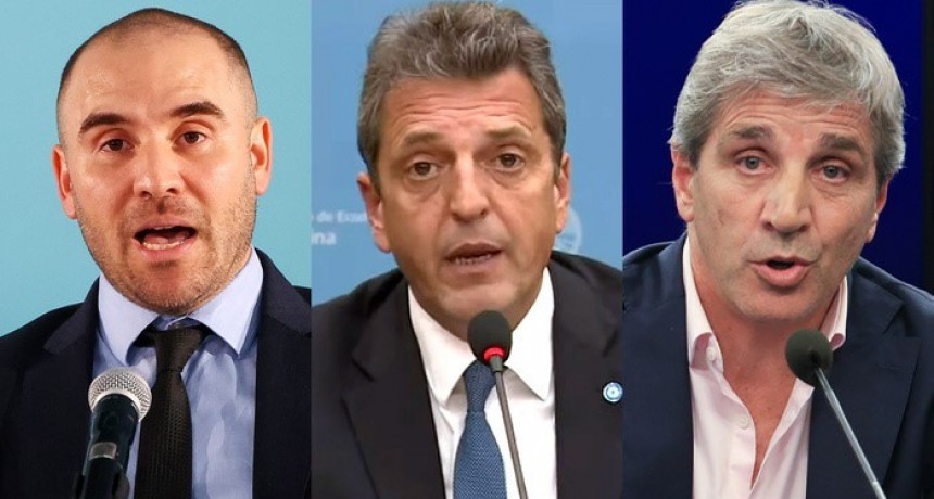 Caputo ya se gastó el doble de dólares que Massa y Guzmán