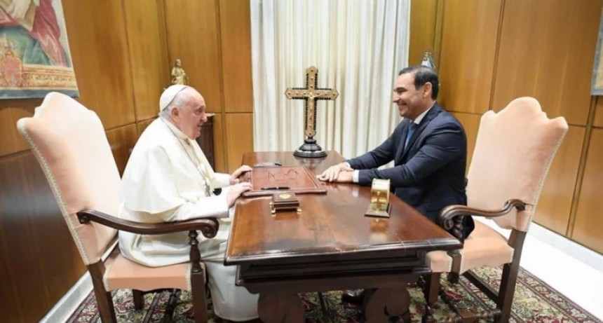 El papa Francisco recibió a Gustavo Valdés