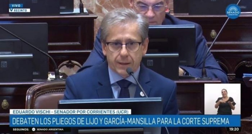 Peteco Vischi invita al Gobierno nacional a debatir una mejora en la Justicia