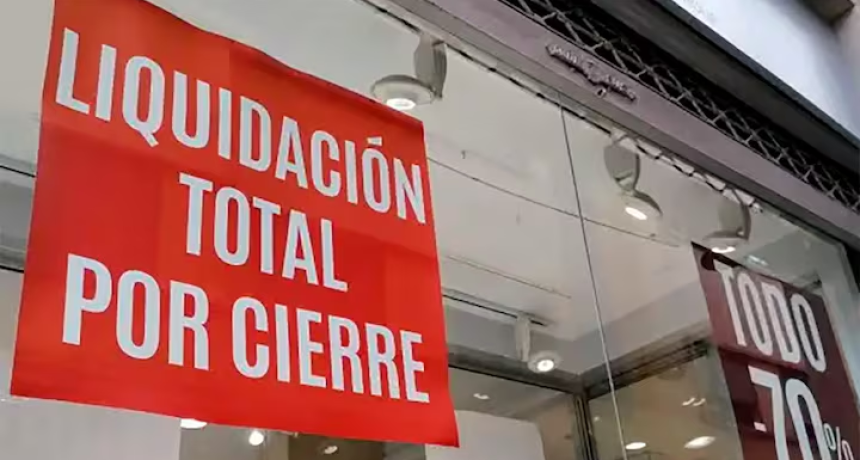 Comercio, el que m&aacute;s empresas cerr&oacute;