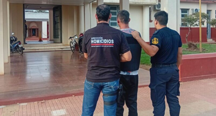 Santo Tom&eacute;: el presunto sicario fue entregado a Misiones bajo un blindaje de seguridad