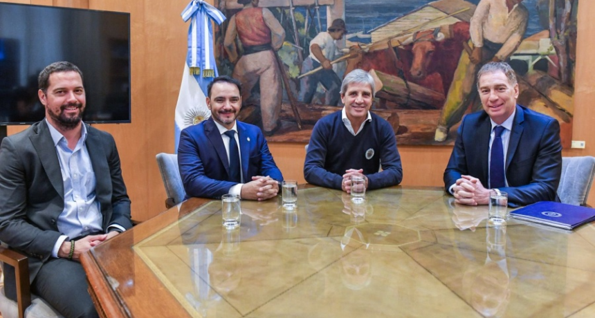 Juan Pablo Vald&eacute;s se reuni&oacute; con los ministros Santilli y Caputo: &iquest;Llegar&aacute; el financiamiento a los salarios?
