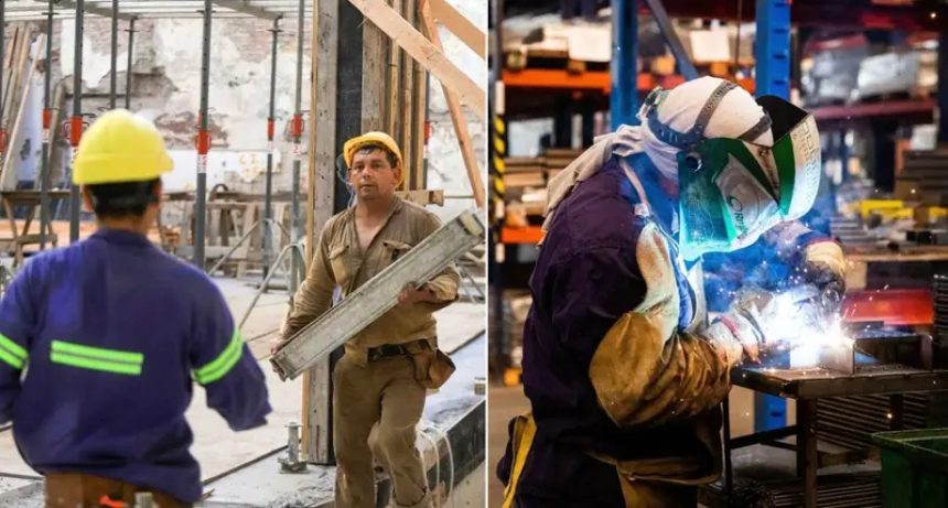 Radiograf&iacute;a de la crisis: La industria cay&oacute; un 8,7% y la construcci&oacute;n sigue paralizada