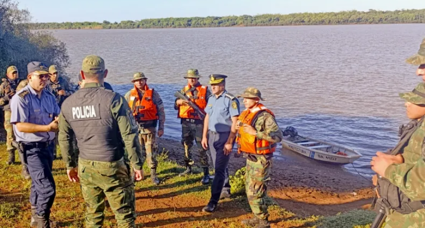 Enfrentamiento en el r&iacute;o Uruguay: Atacan a balazos a Prefectura desde la costa brasile&ntilde;a