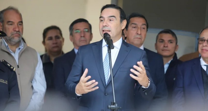 Gustavo Valdés alertó sobre la caída de la coparticipación e insistió con el reclamo por obras demoradas de Nación
