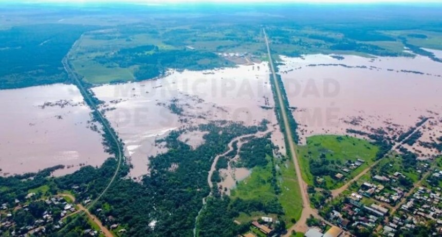 La Provincia solicitó ayuda a Nación para asistir a los inundados