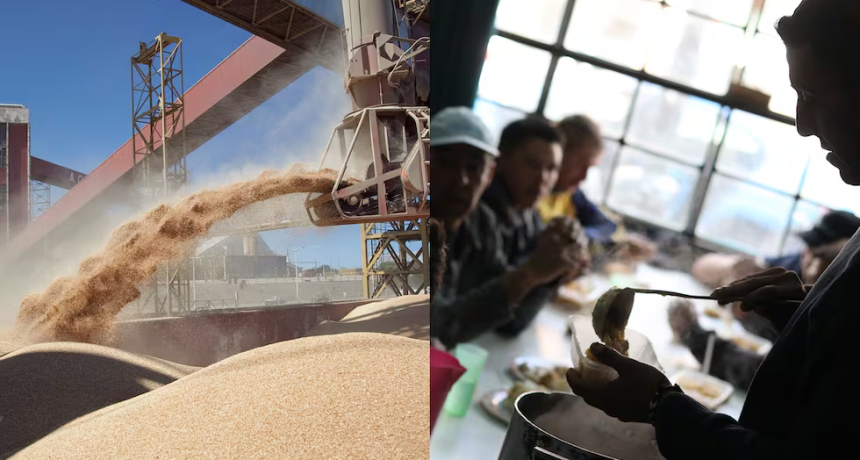 La paradoja del modelo: exportaciones r&eacute;cord de alimentos mientras la mesa de los argentinos se vac&iacute;a