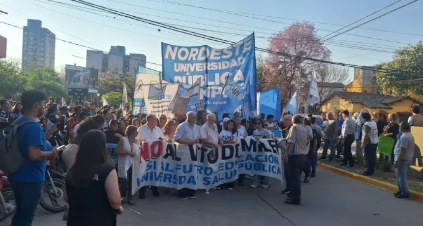 La UNNE marcha este martes: Corrientes y Resistencia se unen al grito federal por la universidad p&uacute;blica