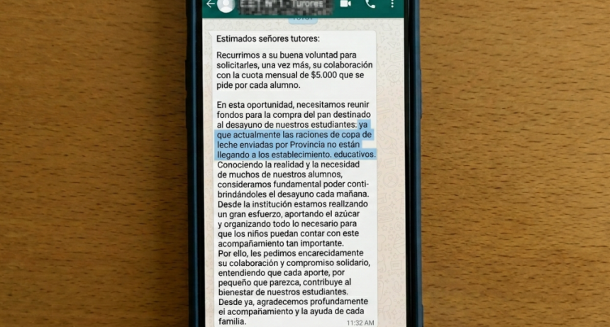  Escuelas de La Cruz se quedan sin Copa de Leche ante la indiferencia municipal