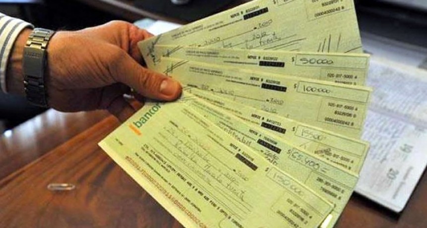 Cheques rebotados, como en pandemia