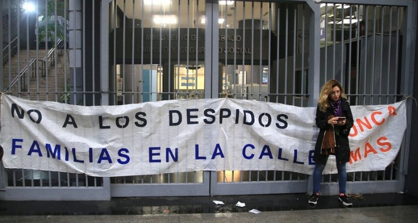 Día de protestas por la nueva ola de despidos en el estado