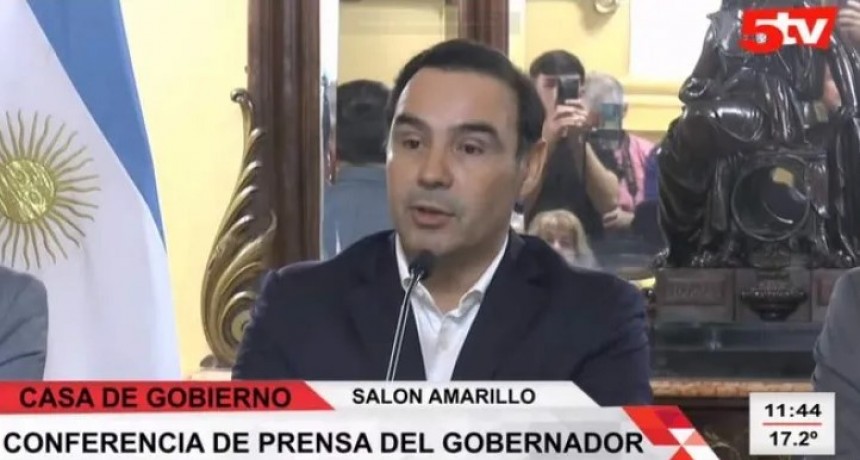 Loan: el Gobernador reestructuró a la Policía y denunció desestabilización