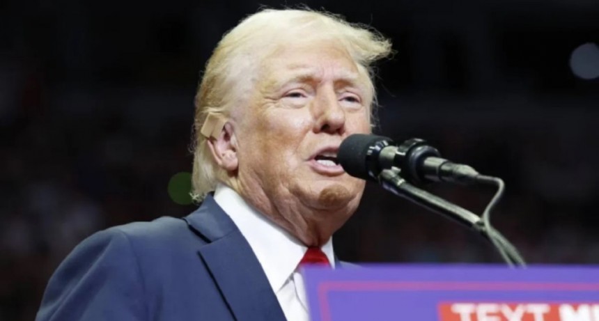 La reacción de Trump al enterarse de que Biden no será candidato