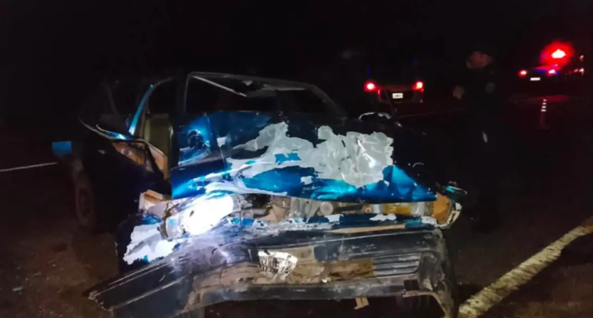 Tr&aacute;gico accidente sobre la Ruta Nacional N&deg; 118: una persona fallecida y siete heridos