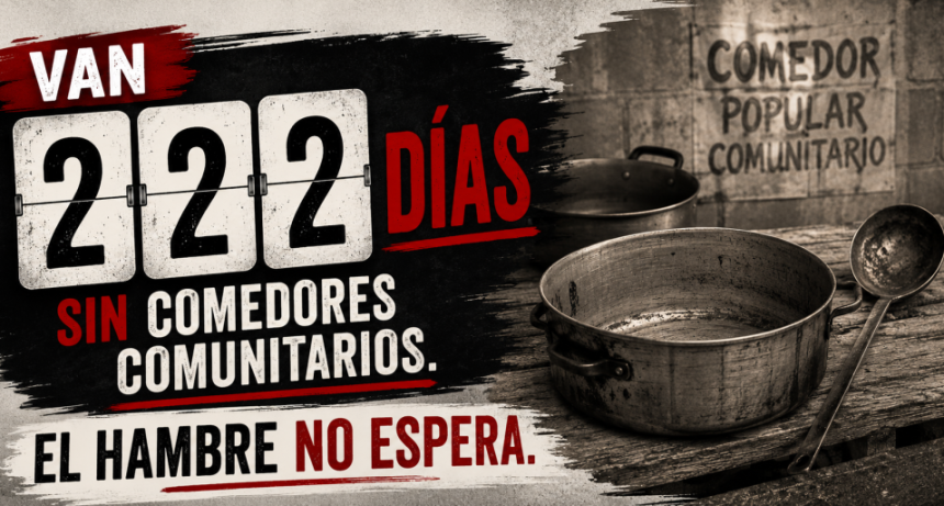 El hambre no espera: 222 d&iacute;as con los comedores comunitarios cerrados en La Cruz