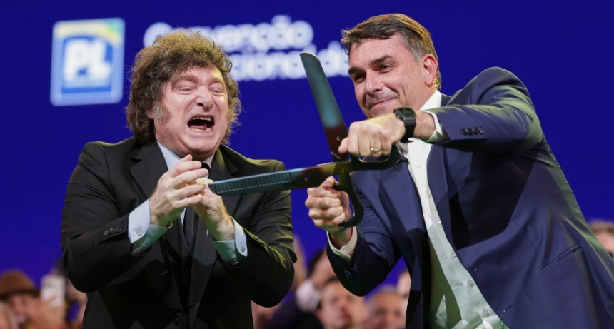 Milei trat&oacute; a Lula de 