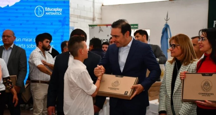 Valdés ratificó el compromiso del Gobierno de Corrientes con la Educación Pública