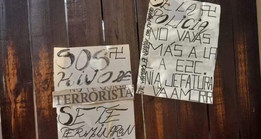 Un crimen y un mensaje mafioso a tono con el discurso negacionista