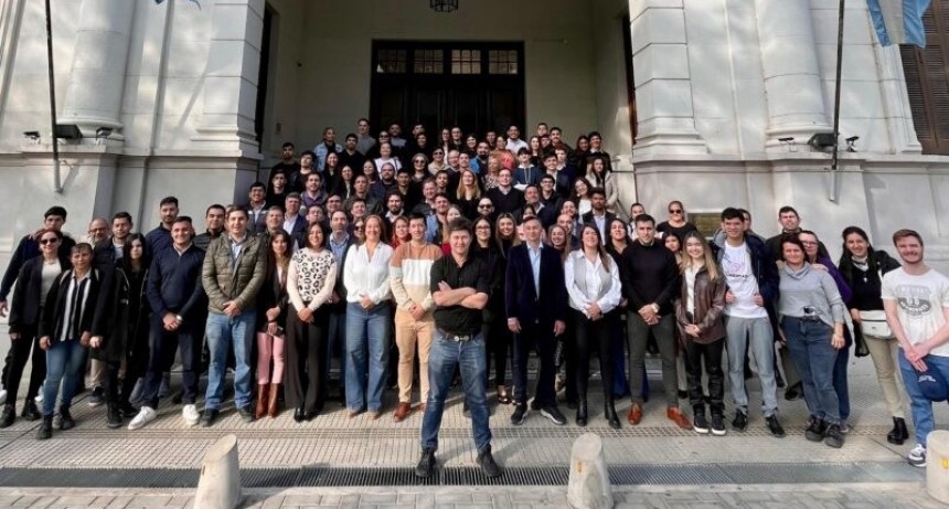 Lisandro resaltó las fortalezas de la campaña libertaria correntina