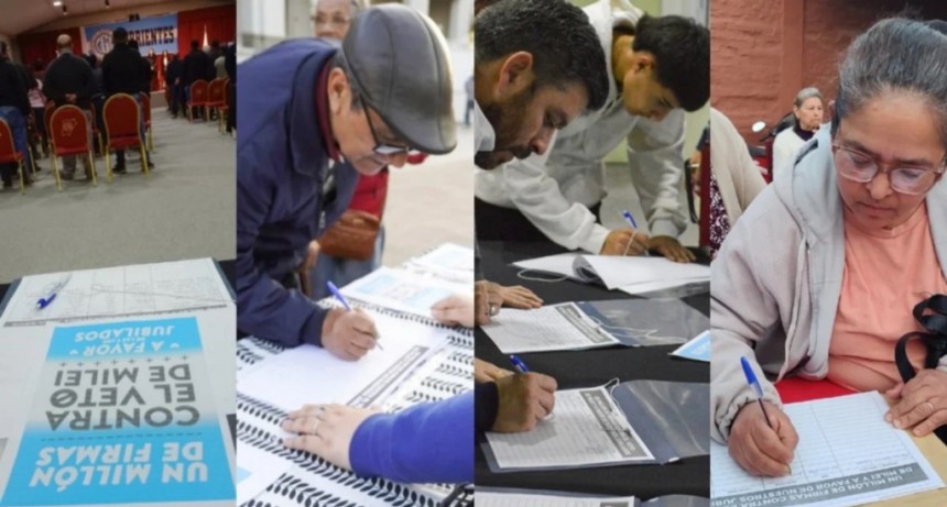 En Corrientes miles de personas se suman a la campaña a favor de los jubilados