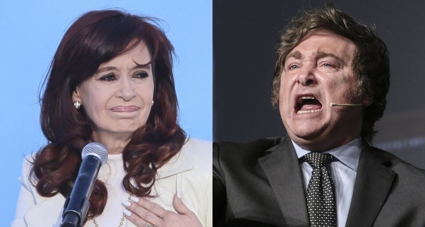 CFK versus Milei, reflejo de las dos Argentinas