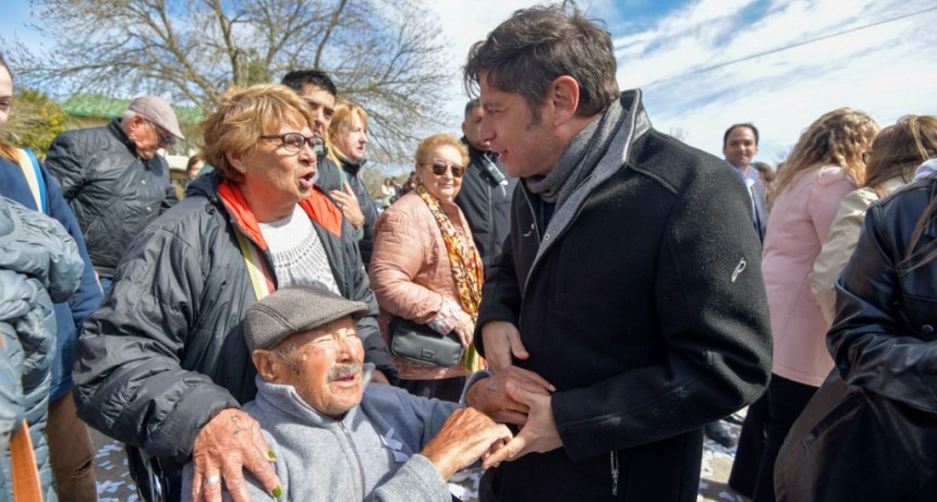 Kicillof se suma a la marcha por los jubilados