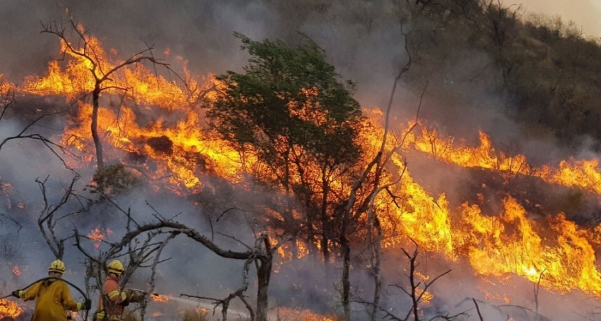 La escandalosa campaña fake del gobierno sobre los incendios en Córdoba a la que se subió Milei 
