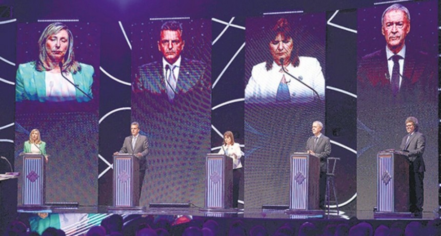 Las cartas que jugarán Massa, Milei y Bullrich en el debate presidencial: Tácticas de una noche caliente