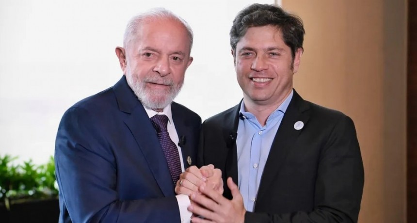 Axel Kicillof se reunió con Lula da Silva en México