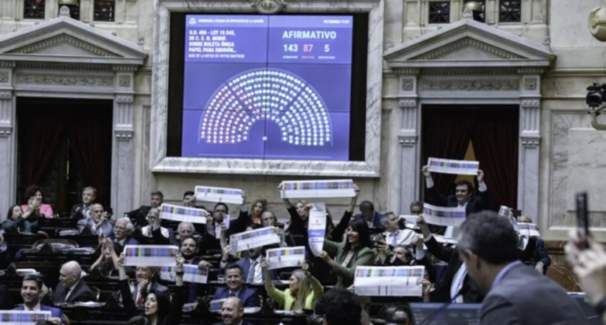 Cómo votaron los diputados correntinos la implementación de la boleta única papel