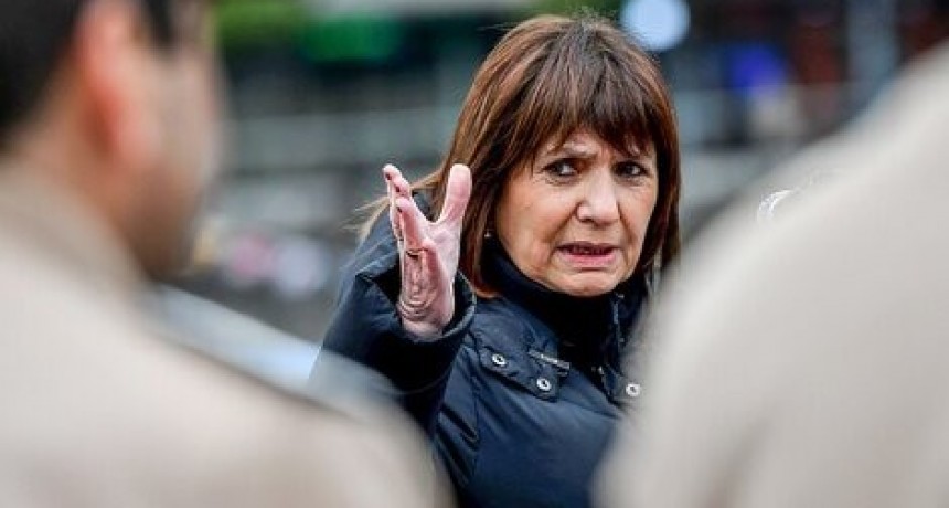Papelón de Bullrich: celebró la incautación de 